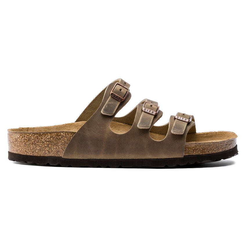 BIRKENSTOCK FLORIDA SOFT FOOTBED TOBACOO OIL LEATHER