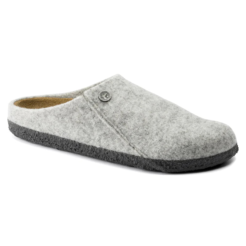 BIRKENSTOCK ZERMATT GRAY WOOL SHEARLING NARROW