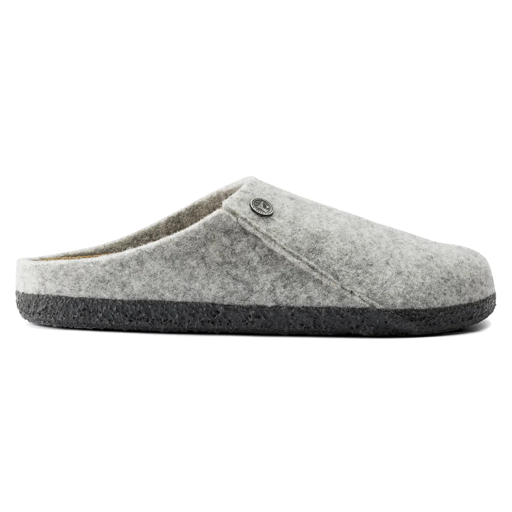 BIRKENSTOCK ZERMATT GRAY WOOL SHEARLING NARROW