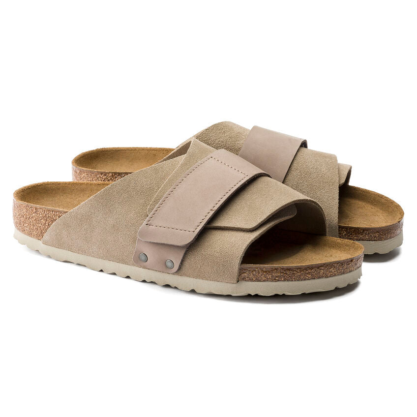 BIRKENSTOCK KYOTO TAUPE SUEDE REGULAR