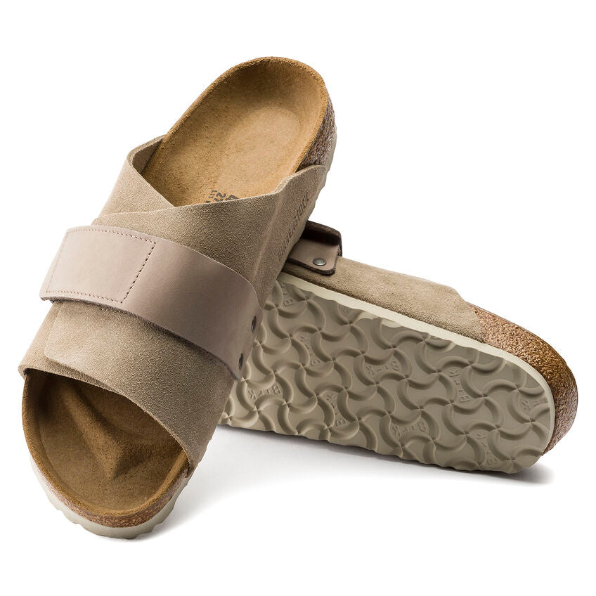 BIRKENSTOCK KYOTO TAUPE SUEDE REGULAR