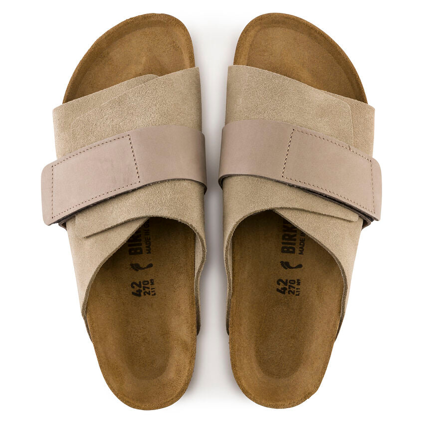 BIRKENSTOCK KYOTO TAUPE SUEDE REGULAR