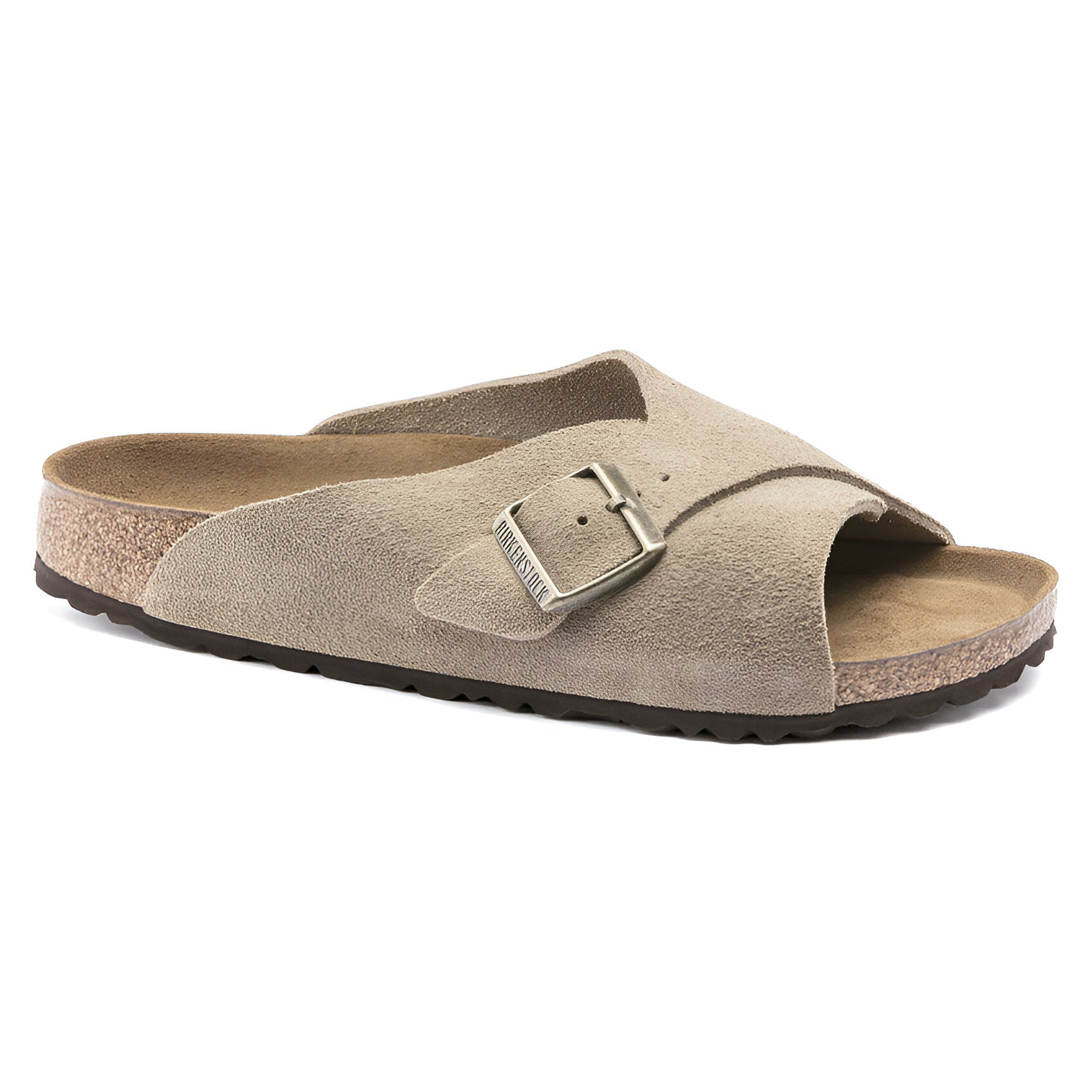 BIRKENSTOCK Arosa Soft Footbed Suede Leather Sandal Slide - Enclosed Stability, Open Comfort - Multiple Colors & Sizes