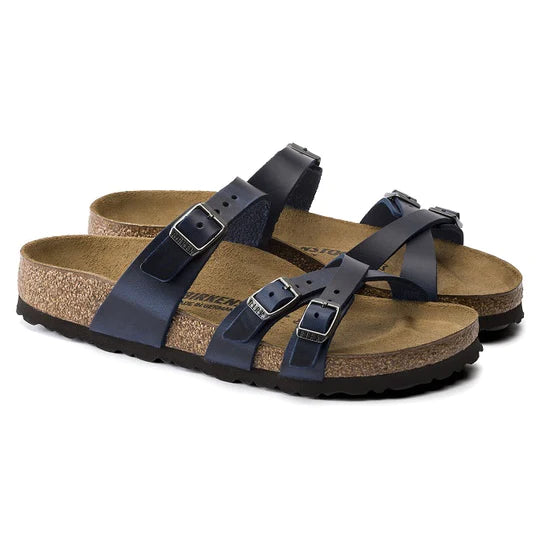 BIRKENSTOCK FRANCA BLUE OIL LEATHER REGULAR