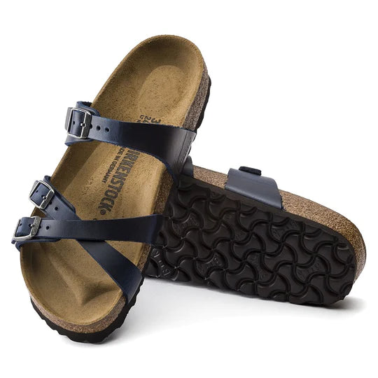 BIRKENSTOCK FRANCA BLUE OIL LEATHER REGULAR