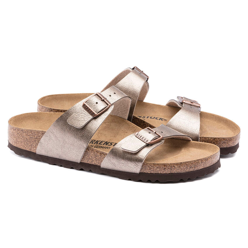 BIRKENSTOCK SYDNEY GRACEFUL TAUPE BIRKO FLOR NARROW