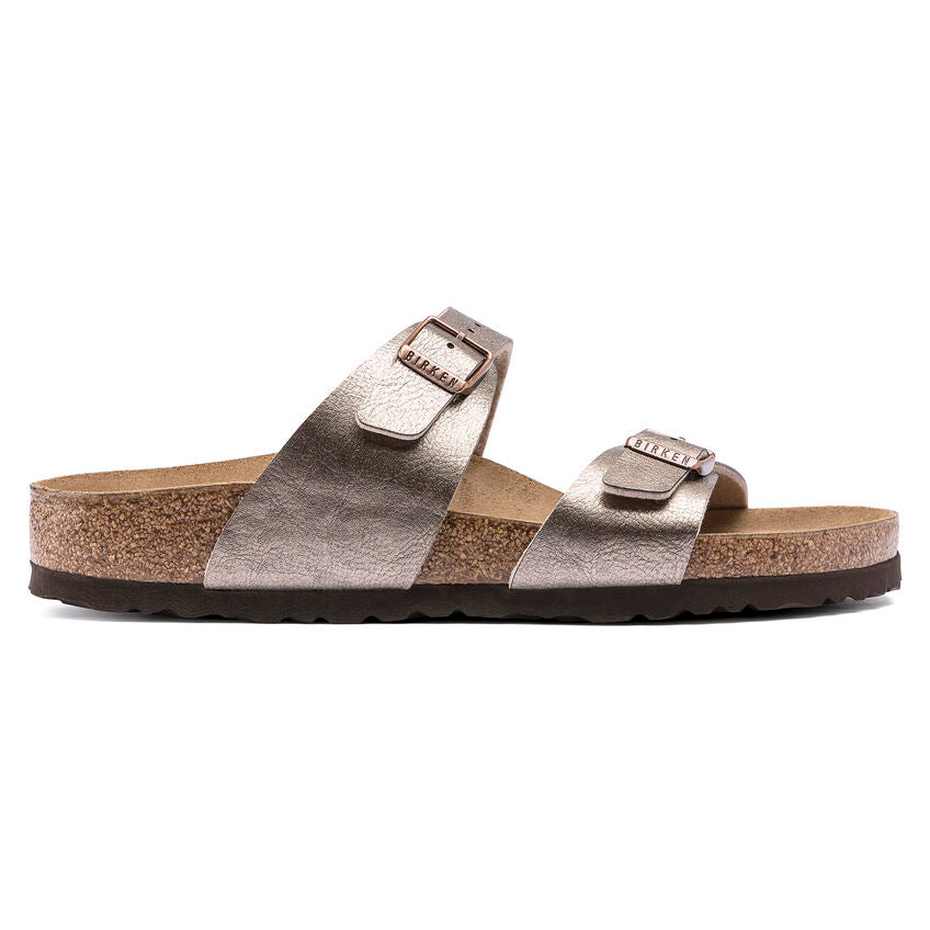 BIRKENSTOCK SYDNEY GRACEFUL TAUPE BIRKO FLOR NARROW