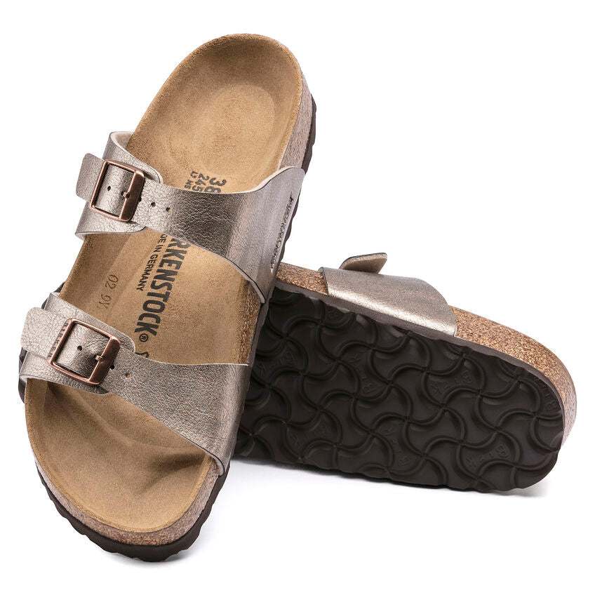 BIRKENSTOCK SYDNEY GRACEFUL TAUPE BIRKO FLOR NARROW