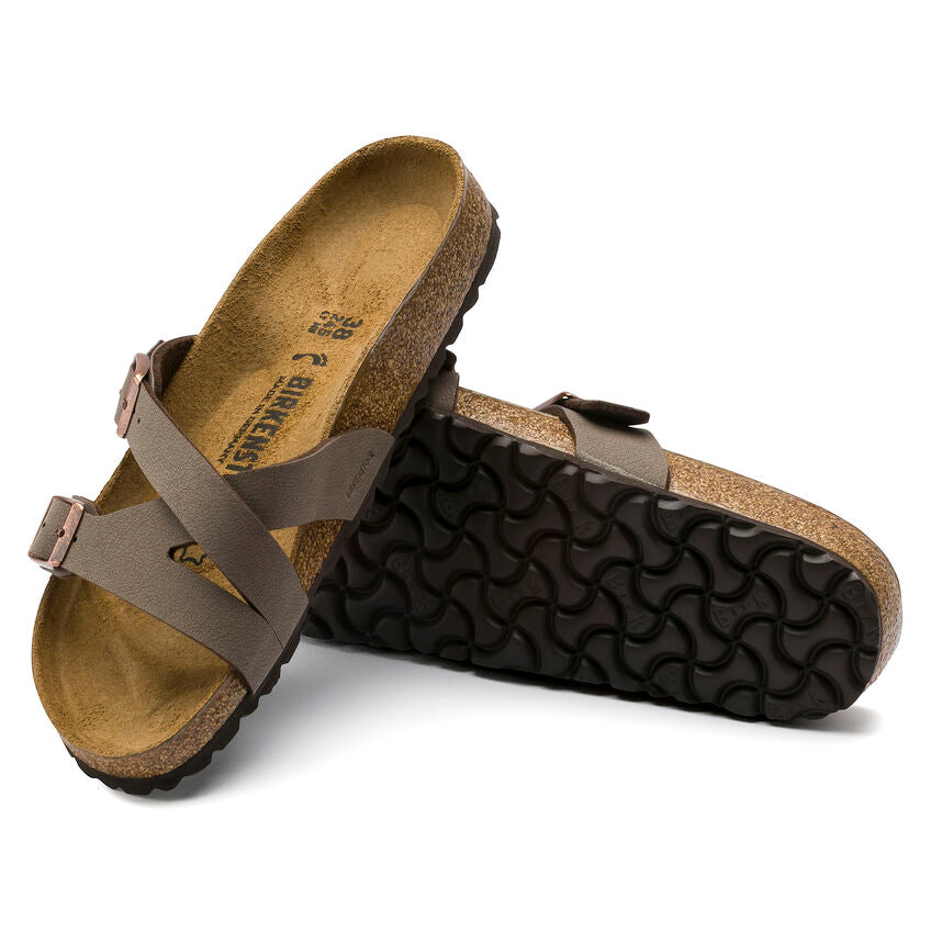 BIRKENSTOCK YAO MOCHA BIRKIBUC REGULAR