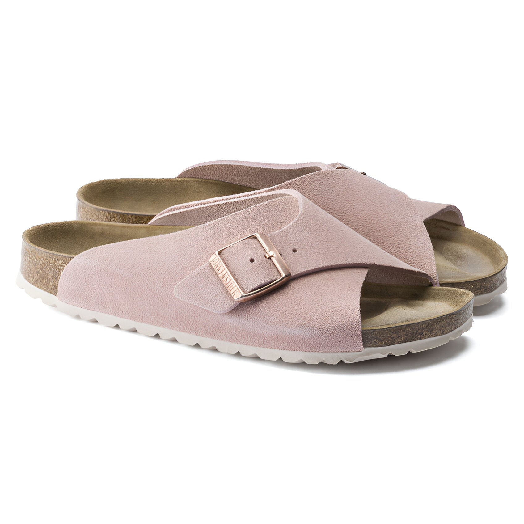 BIRKENSTOCK Arosa Soft Footbed Suede Leather Sandal Slide - Enclosed Stability, Open Comfort - Multiple Colors & Sizes