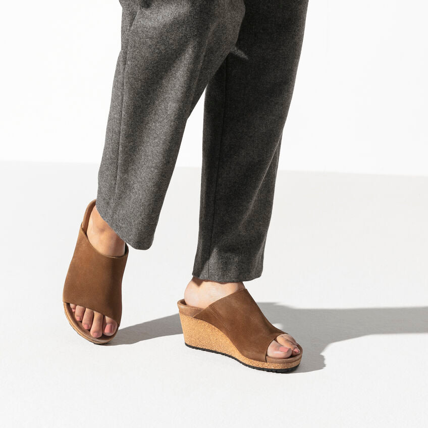 BIRKENSTOCK NAMICA TEA SUEDE NARROW