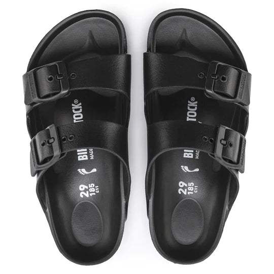 BIRKENSTOCK ARIZONA KID BLACK EVA NARROW