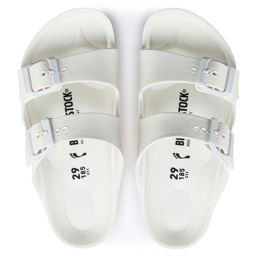 BIRKENSTOCK ARIZONA KID WHITE EVA NARROW