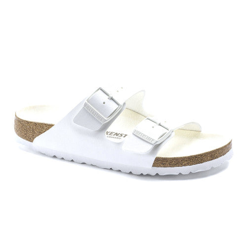 BIRKENSTOCK ARIZONA WHITE/WHITE/WHITE BIRKO FLOR NARROW