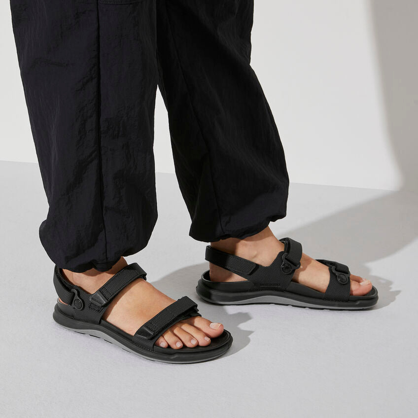 BIRKENSTOCK KALAHARI ESSENTIALS BLACK BIRKO FLOR REGULAR