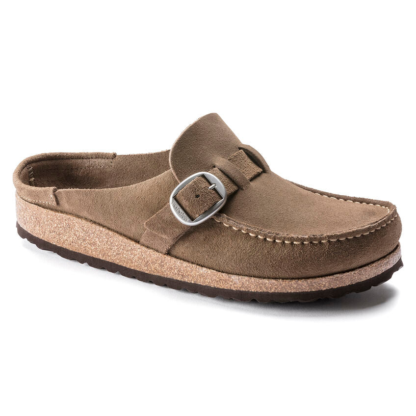 BIRKENSTOCK BUCKLEY GRAY TAUPE SUEDE REGULAR