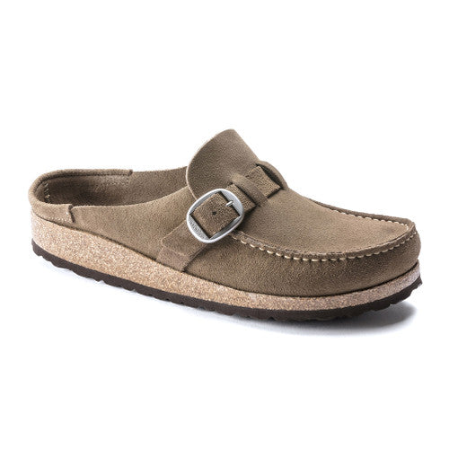 BIRKENSTOCK BUCKLEY GRAY TAUPE SUEDE NARROW