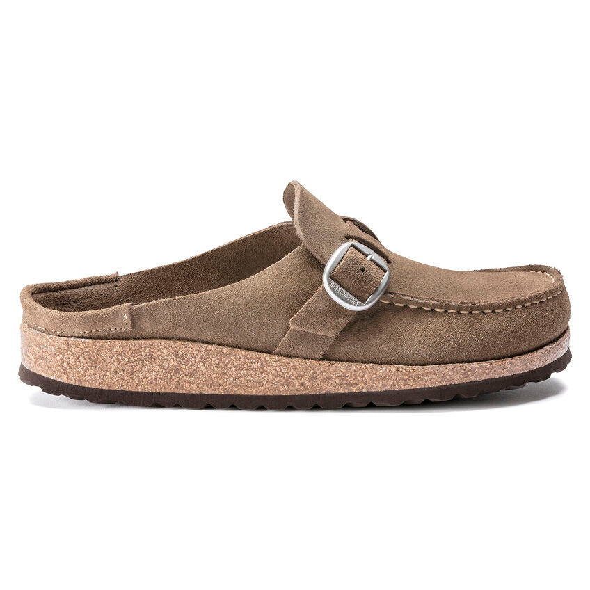 BIRKENSTOCK BUCKLEY GRAY TAUPE SUEDE REGULAR