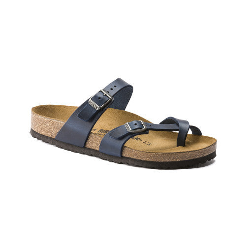 BIRKENSTOCK MAYARI BLUE OIL LEATHER REGULAR