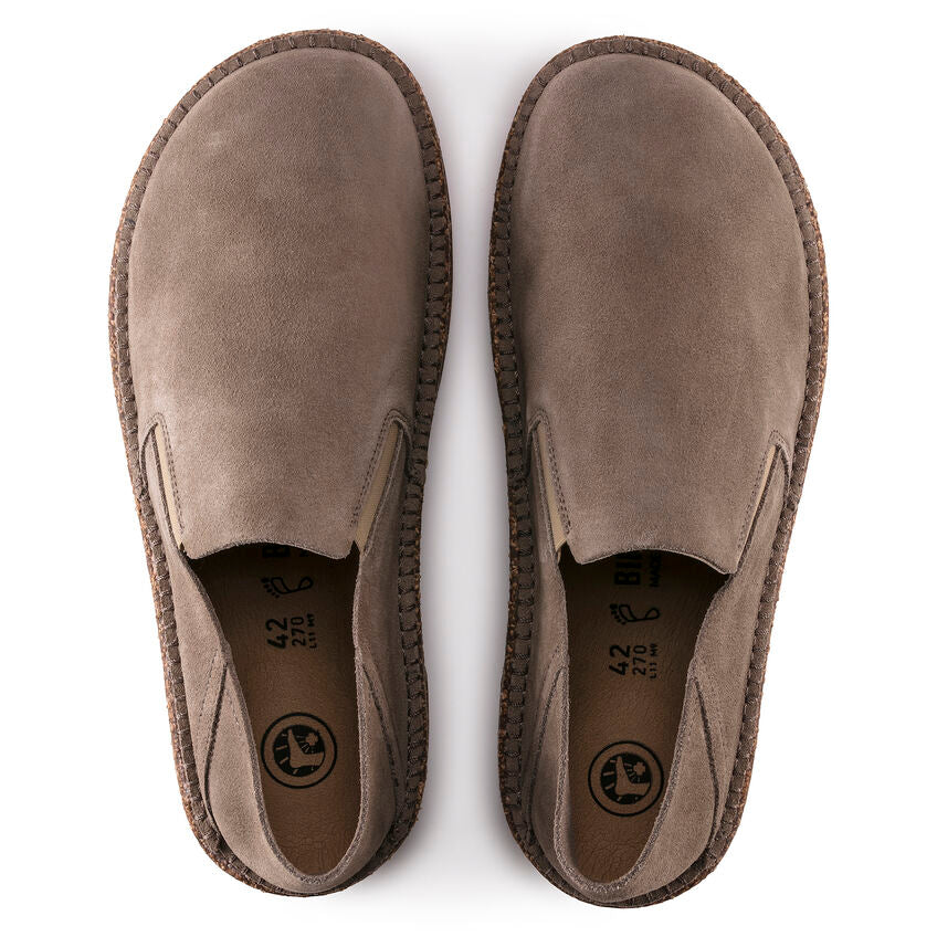 BIRKENSTOCK CALLAN GRAY TAUPE SUEDE REGULAR