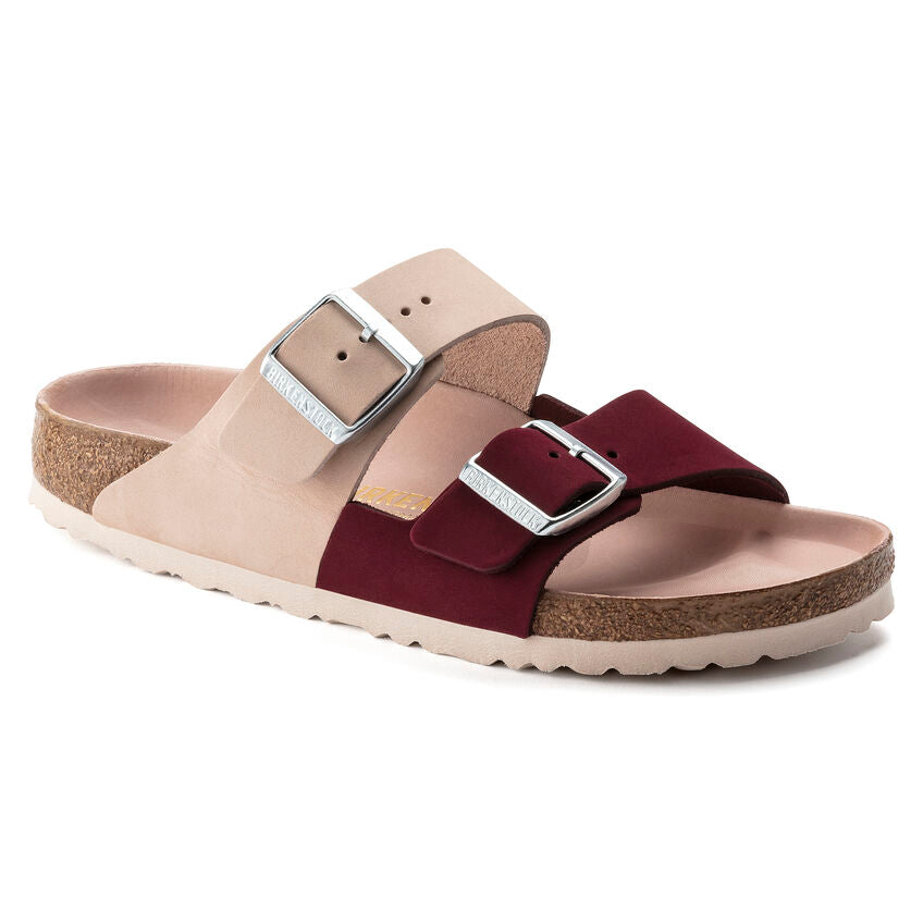 BIRKENSTOCK Arizona Split Color-Block Leather Sandals - Monochrome Chic with Premium Craftsmanship - Multiple Colors & Sizes