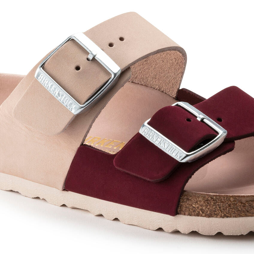 BIRKENSTOCK Arizona Split Color-Block Leather Sandals - Monochrome Chic with Premium Craftsmanship - Multiple Colors & Sizes