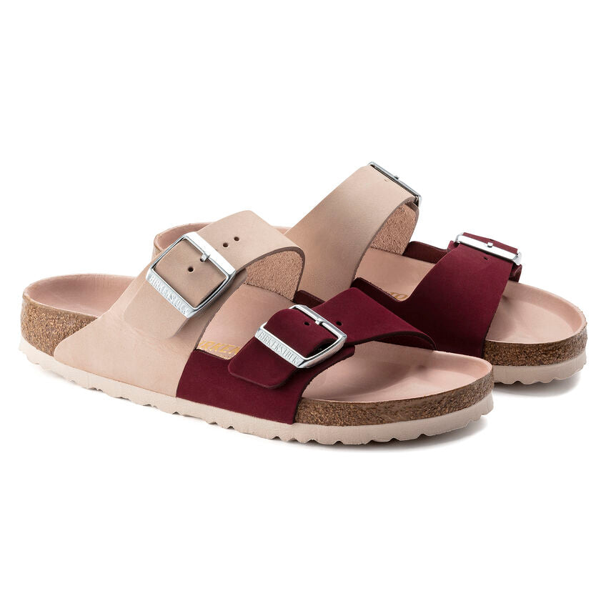 BIRKENSTOCK Arizona Split Color-Block Leather Sandals - Monochrome Chic with Premium Craftsmanship - Multiple Colors & Sizes