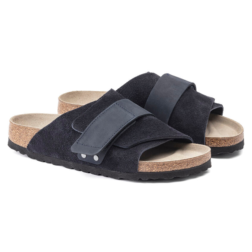 BIRKENSTOCK KYOTO MIDNIGHT SUEDE NARROW