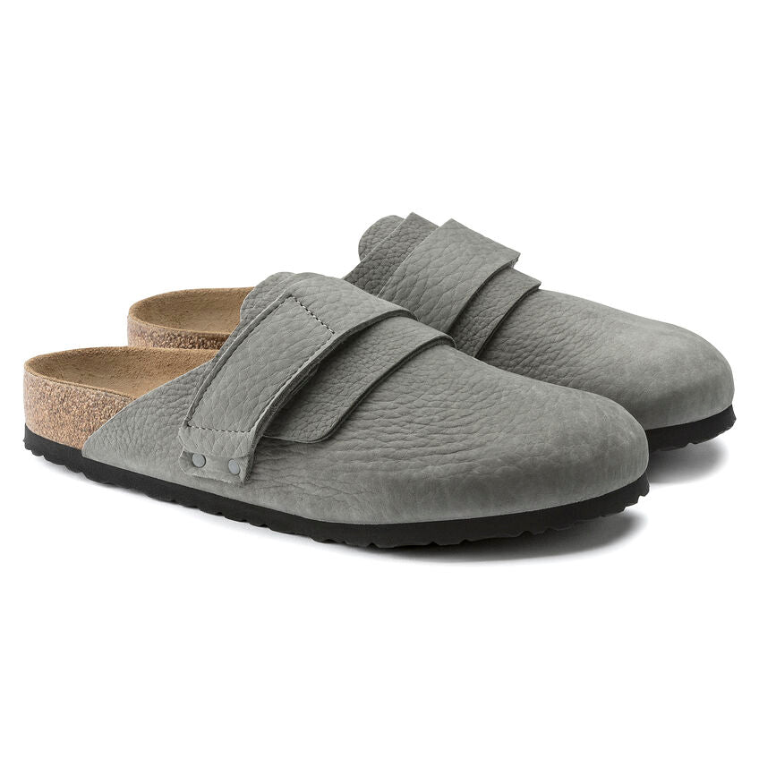 BIRKENSTOCK NAGOYA DESERT BUCK WHALE GRAY NUBUCK REGULAR