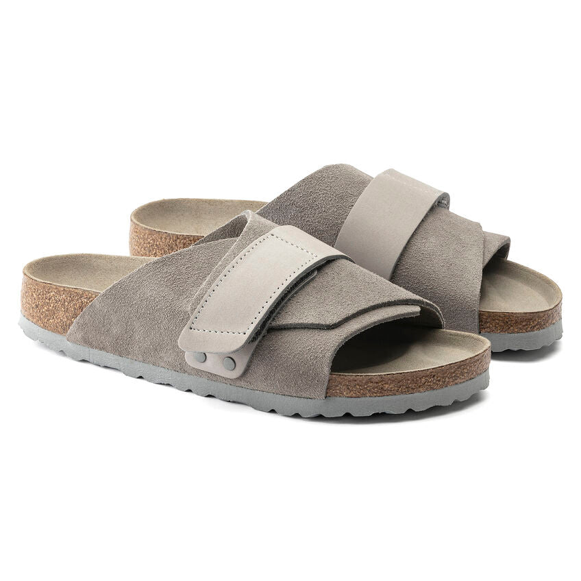 BIRKENSTOCK KYOTO STONE COIN SUEDE REGULAR