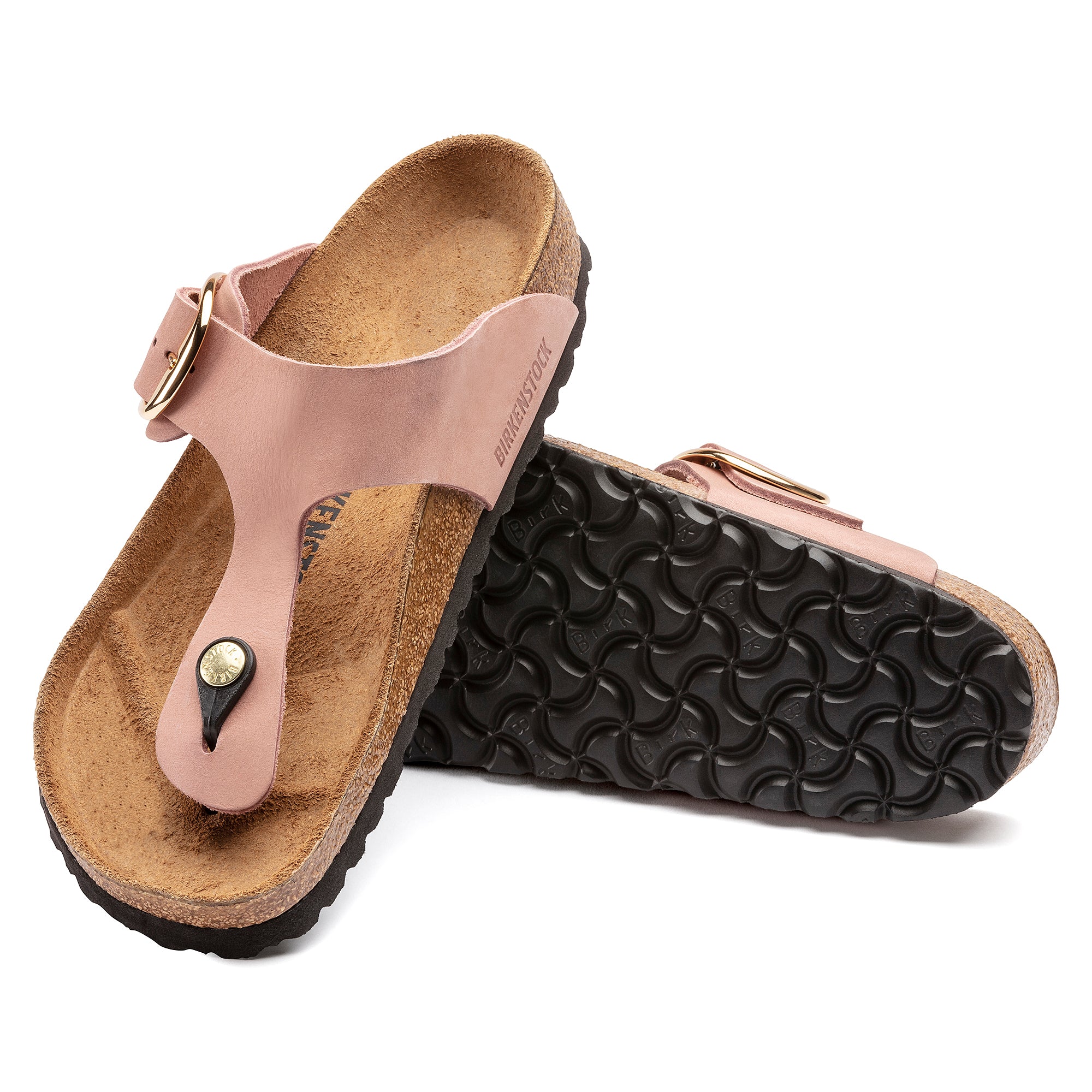 BIRKENSTOCK Gizeh Big Buckle Nubuck Leather Sandals - Classic Style with Striking Elegance - Multiple Color & Sizes