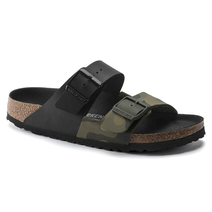 BIRKENSTOCK Arizona Split Color-Block Leather Sandals - Monochrome Chic with Premium Craftsmanship - Multiple Colors & Sizes