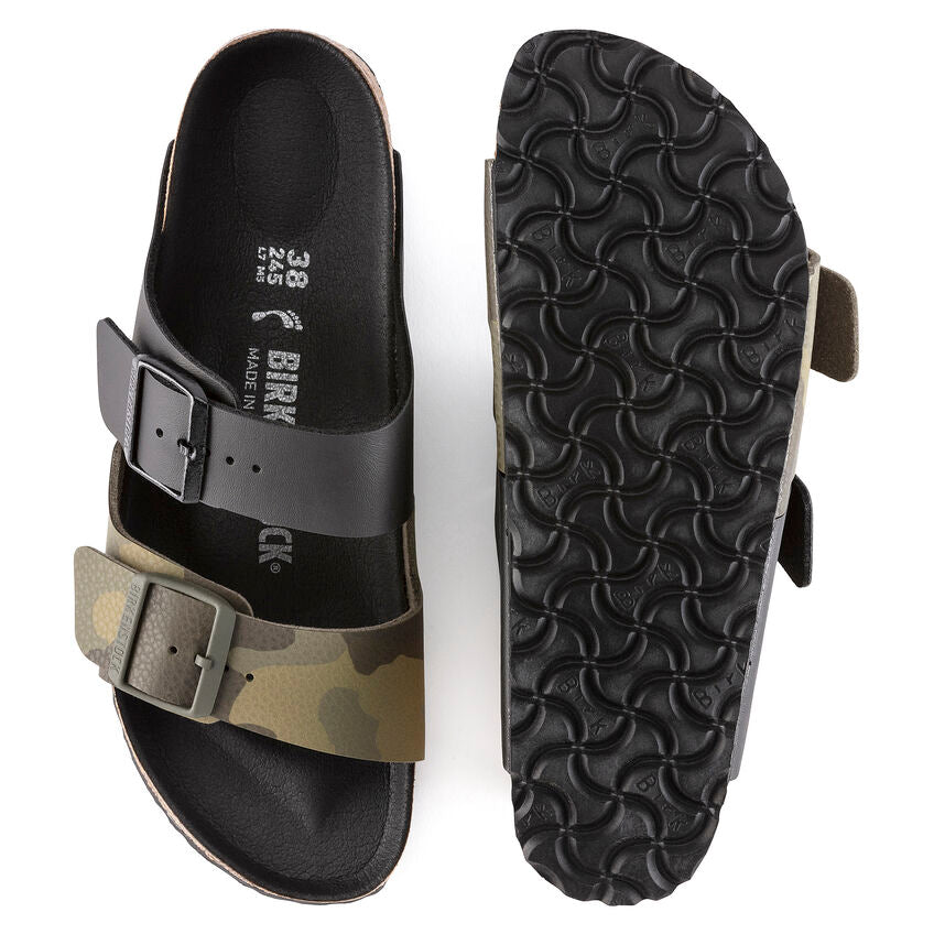 BIRKENSTOCK Arizona Split Color-Block Leather Sandals - Monochrome Chic with Premium Craftsmanship - Multiple Colors & Sizes