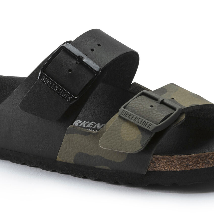 BIRKENSTOCK Arizona Split Color-Block Leather Sandals - Monochrome Chic with Premium Craftsmanship - Multiple Colors & Sizes