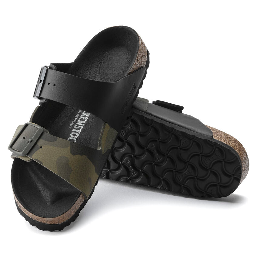 BIRKENSTOCK Arizona Split Color-Block Leather Sandals - Monochrome Chic with Premium Craftsmanship - Multiple Colors & Sizes