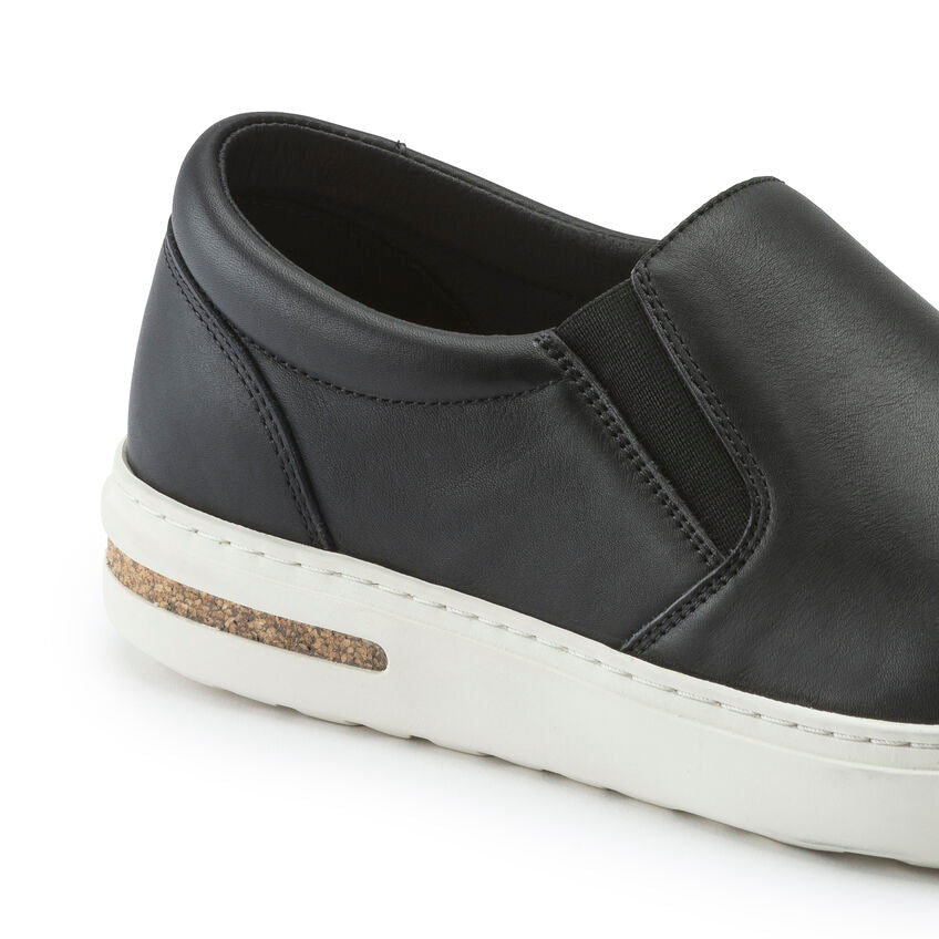 BIRKENSTOCK OSWEGO BLACK LEATHER NARROW