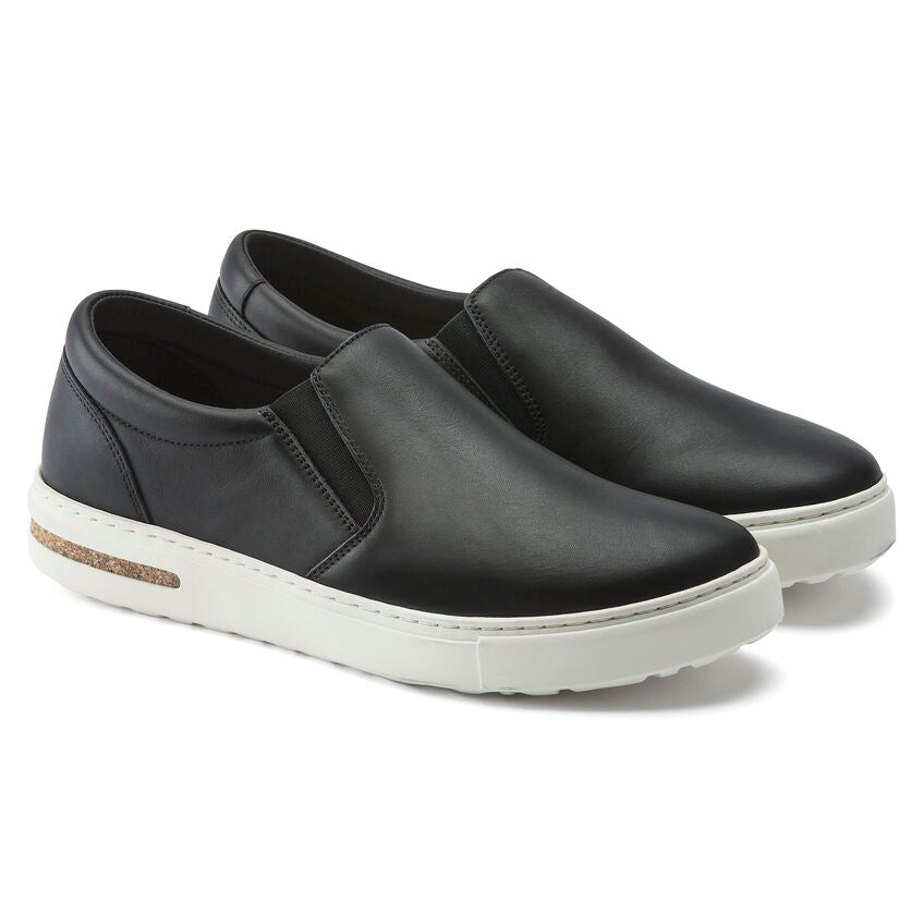 BIRKENSTOCK OSWEGO BLACK LEATHER NARROW