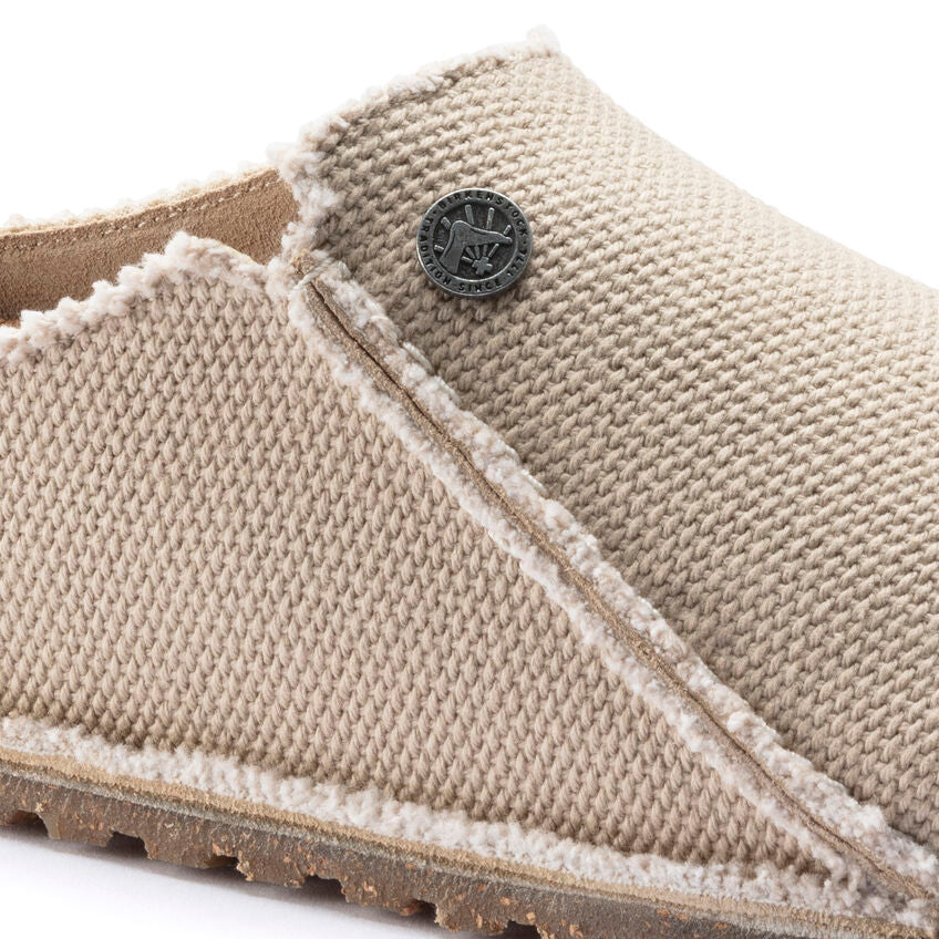 BIRKENSTOCK ZERMATT EGGSHELL TEXTILE REGULAR