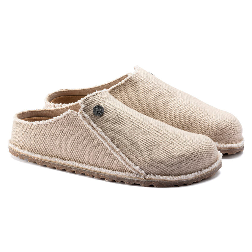 BIRKENSTOCK ZERMATT EGGSHELL TEXTILE REGULAR