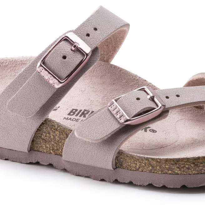 Birkenstock Madrid Big Buckle Natural Leather Sandals - White - 1021080 - Narrow