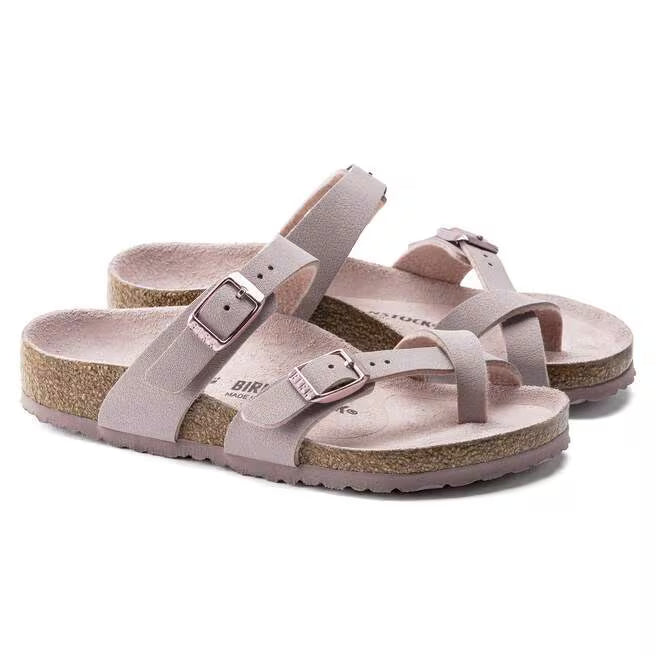 Birkenstock Madrid Big Buckle Natural Leather Sandals - White - 1021080 - Narrow