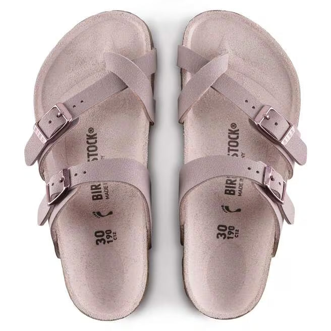 Birkenstock Madrid Big Buckle Natural Leather Sandals - White - 1021080 - Narrow