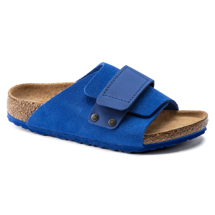 BIRKENSTOCK KYOTO KID ULTRA BLUE SUEDE NARROW