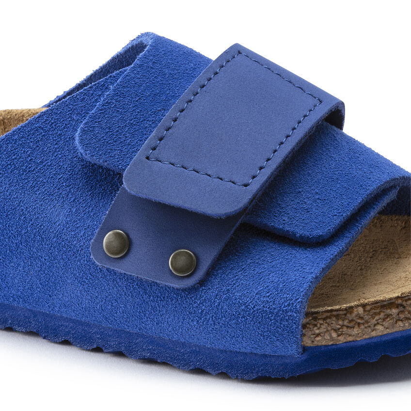 BIRKENSTOCK KYOTO KID ULTRA BLUE SUEDE NARROW