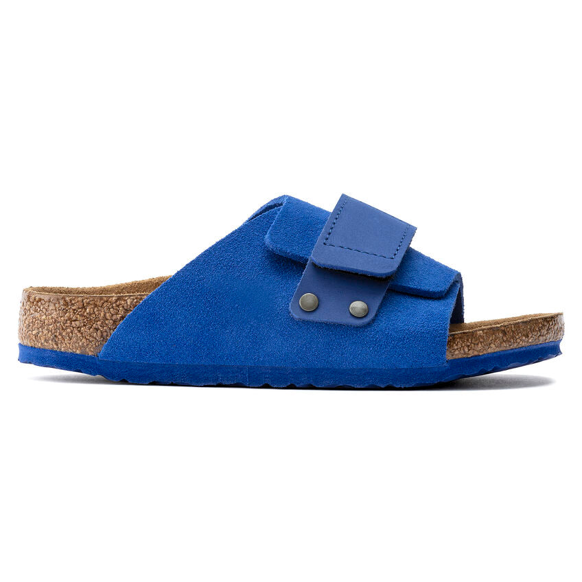 BIRKENSTOCK KYOTO KID ULTRA BLUE SUEDE NARROW