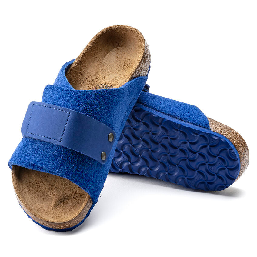 BIRKENSTOCK KYOTO KID ULTRA BLUE SUEDE NARROW