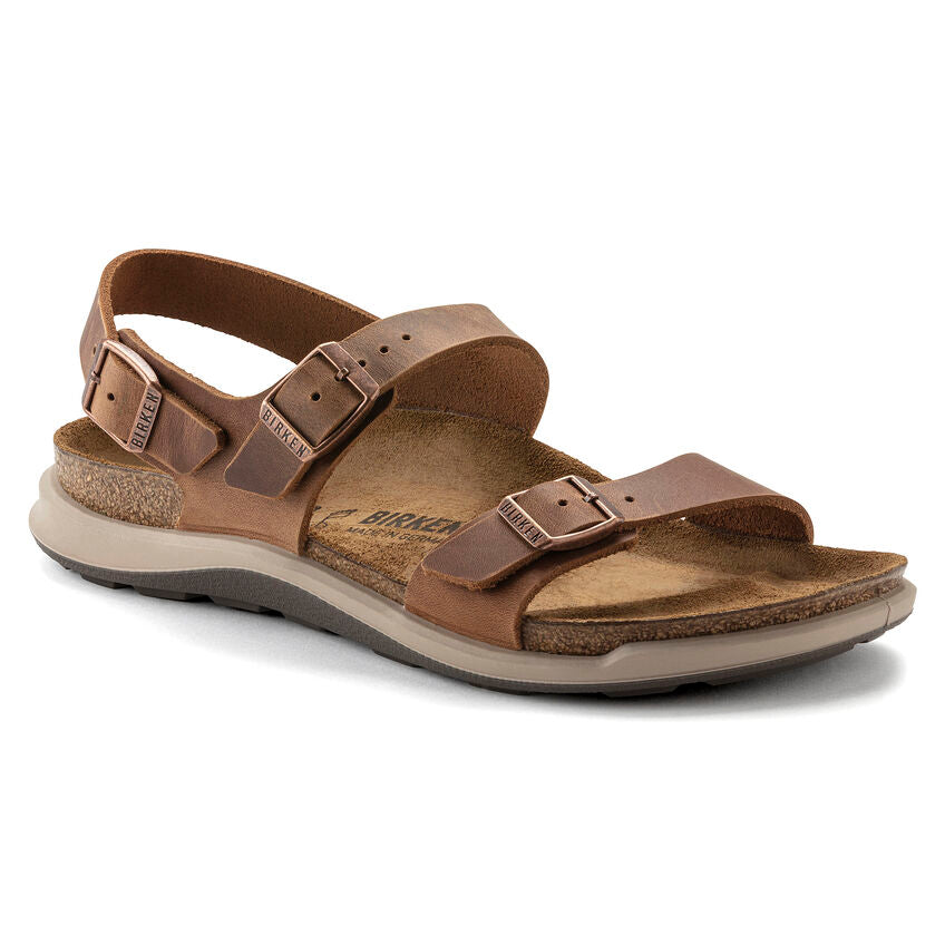 BIRKENSTOCK SONORA GINGER BROWN OIL LEATHER REGULAR