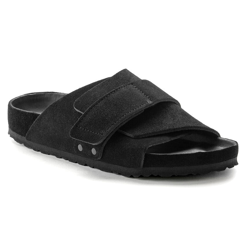 BIRKENSTOCK KYOTO EXQUISITE BLACK SUEDE NARROW