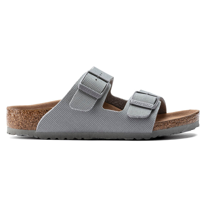 BIRKENSTOCK ARIZONA VEGAN KID STONE TEXTILE NARROW