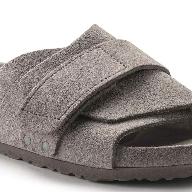 Birkenstock Boston Vegan Birkibuc - White, Regular